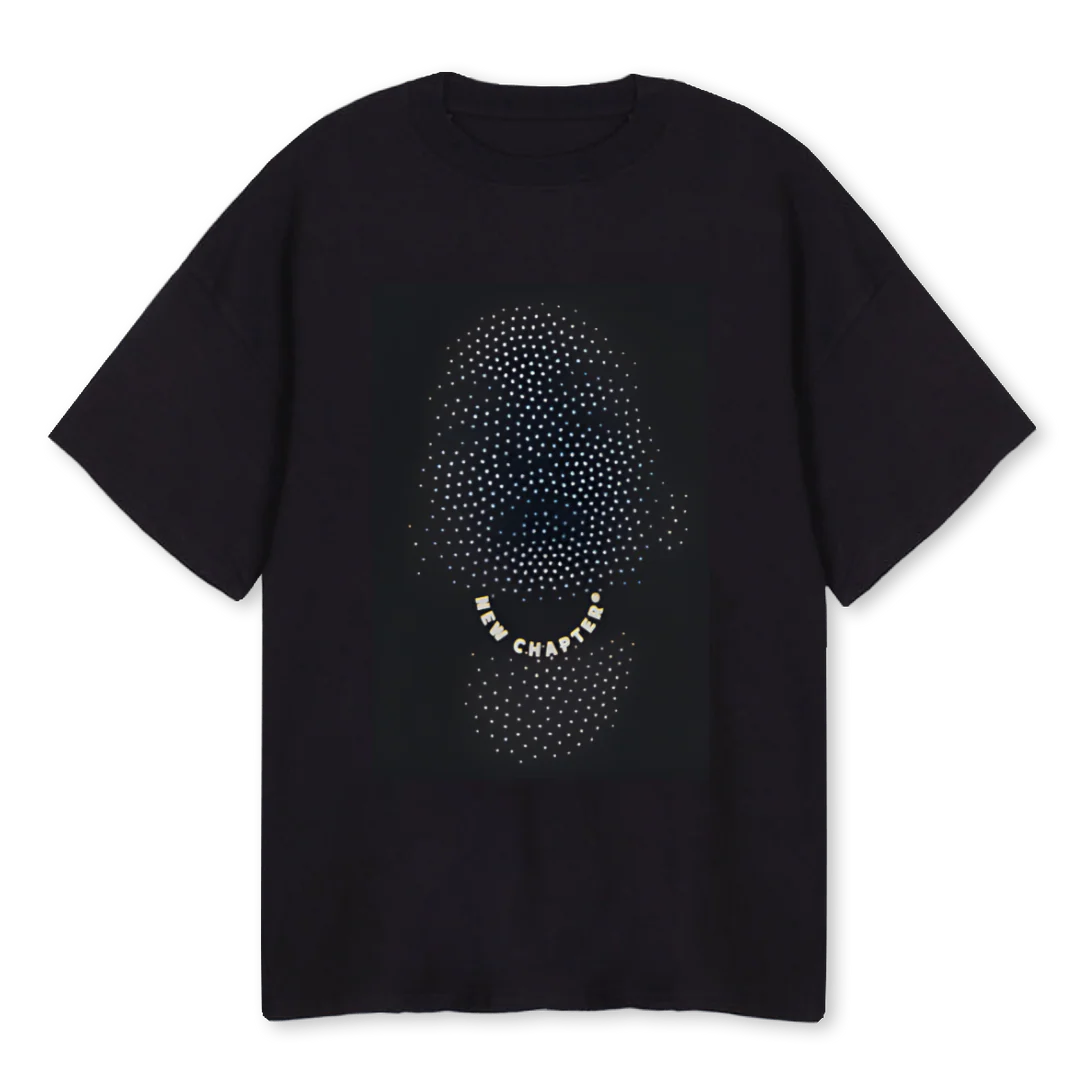 NCWOMEN Black Oversized Tee.