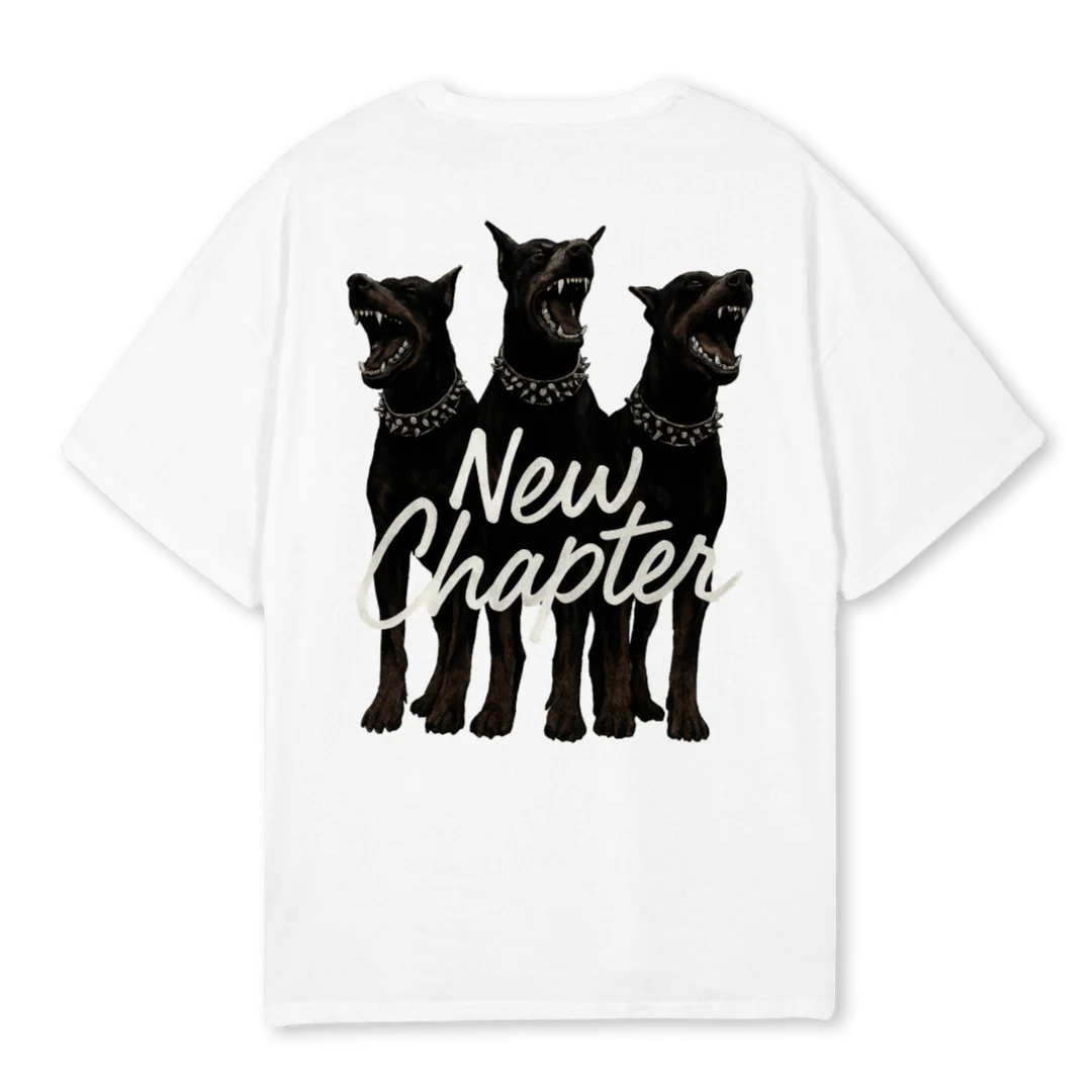 NCXGGG White Oversized Tee. - Image 2