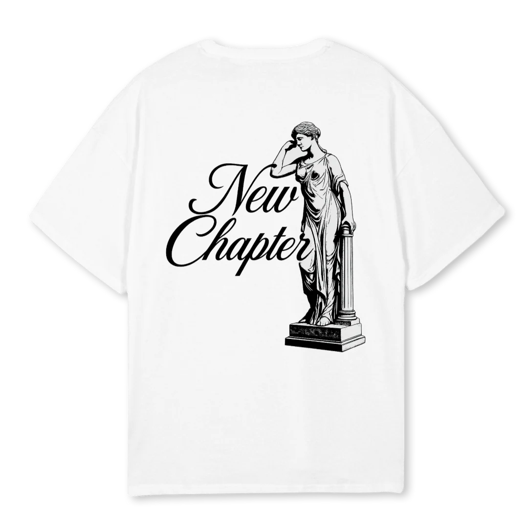 NCXWEE White Oversized Tee. - Image 2