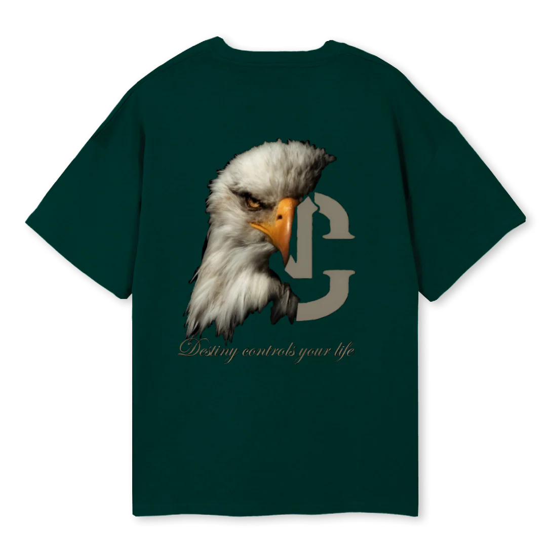 NDDESTINY Wild Green Oversized Tee.