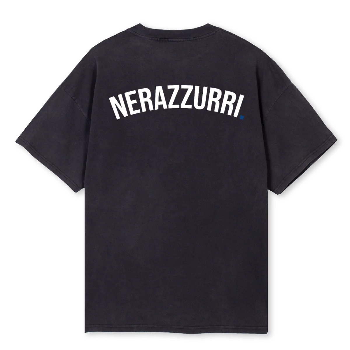 NERAZZURRIONE Vintage Black Oversized Tee. - Image 2