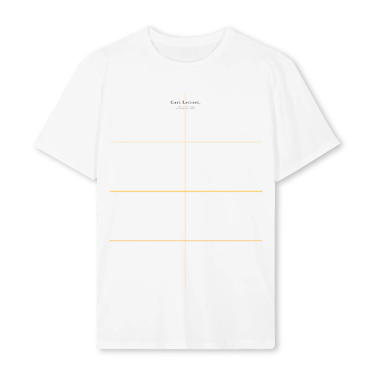 NEROEBIANCOTEE White Regular Tee.