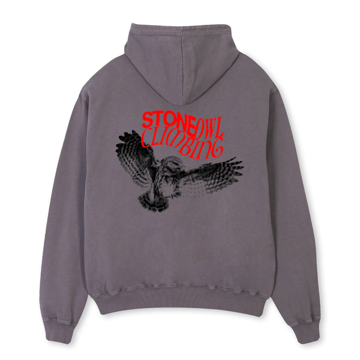 NEST Pigment Grey Oversized Hoodie. - Image 2