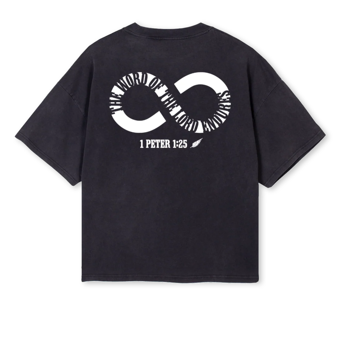NEWFPT Vintage Black Oversized Boxy Tee. - Image 2
