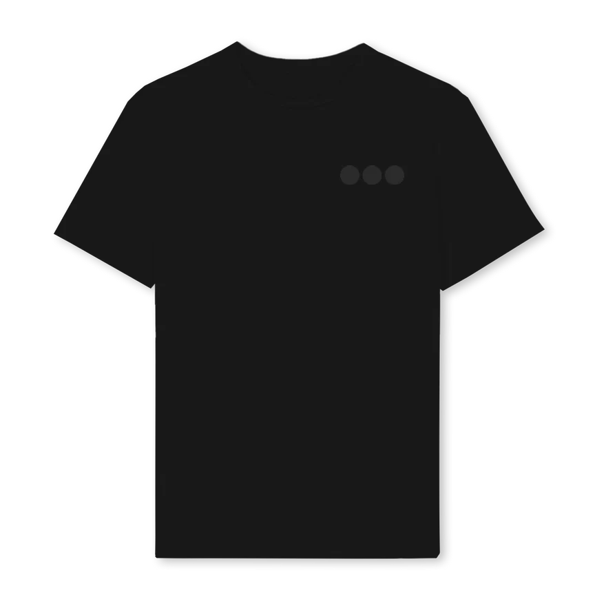 NEWREG Black Regular Tee.