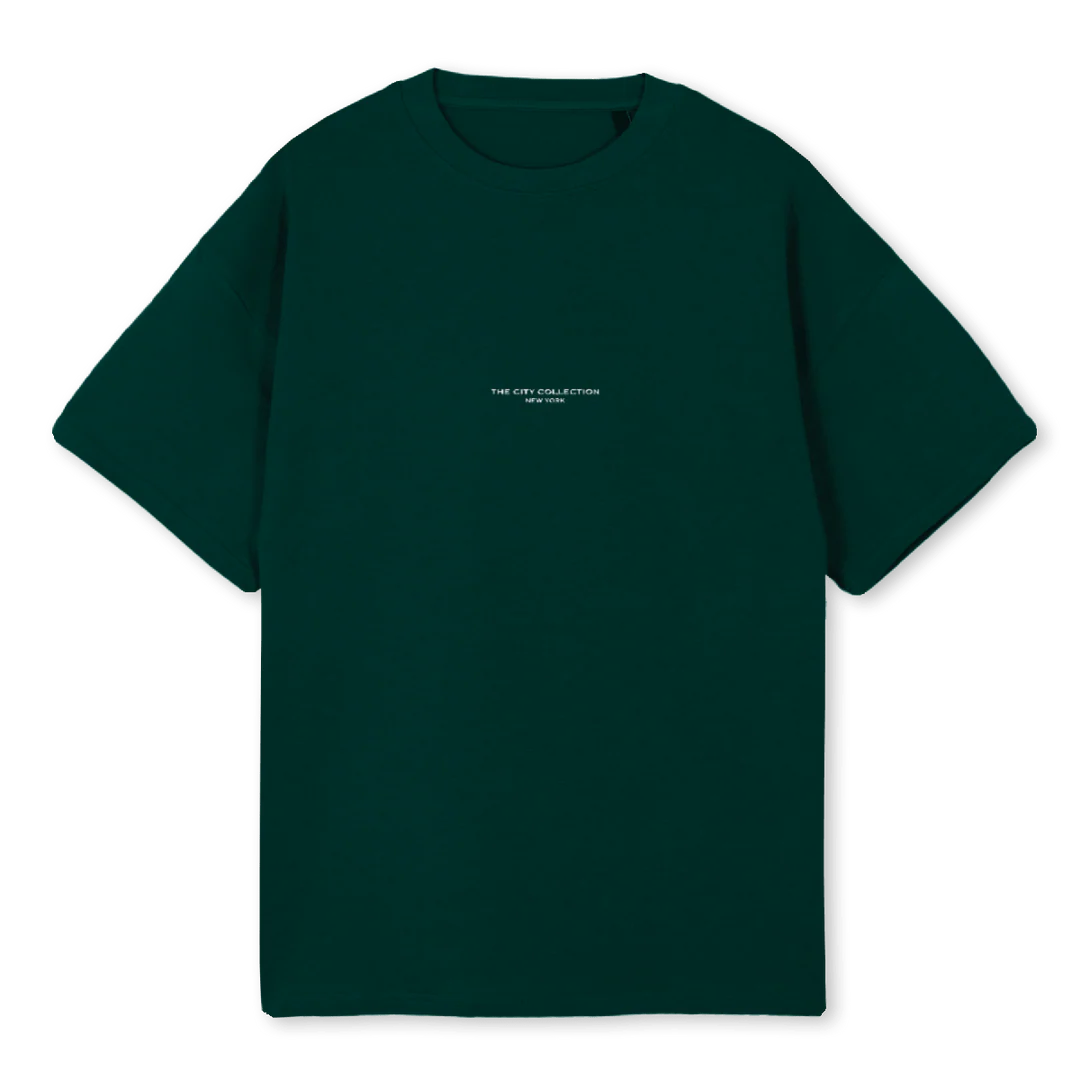 NEWYORKGREENTEE Wild Green Oversized Tee.