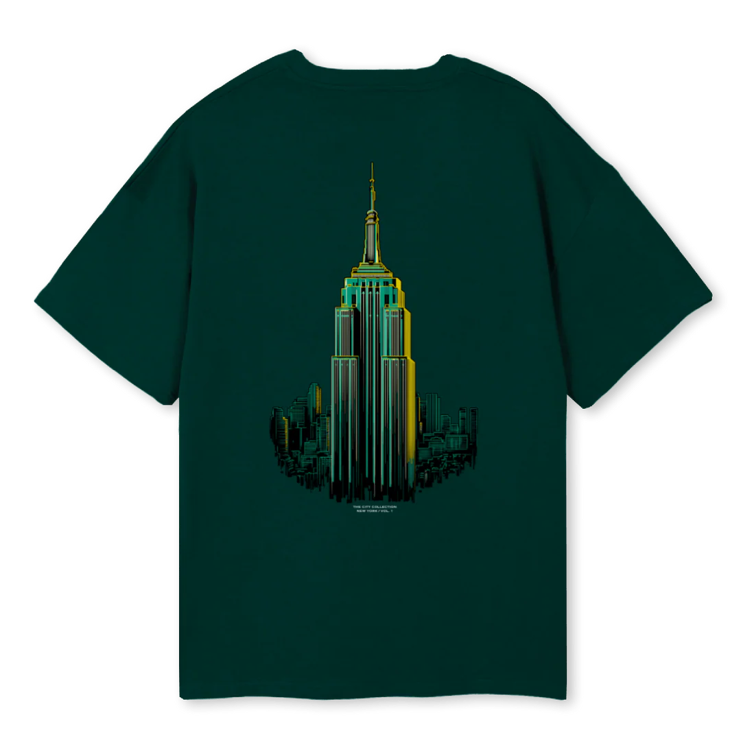 NEWYORKGREENTEE Wild Green Oversized Tee. - Image 2