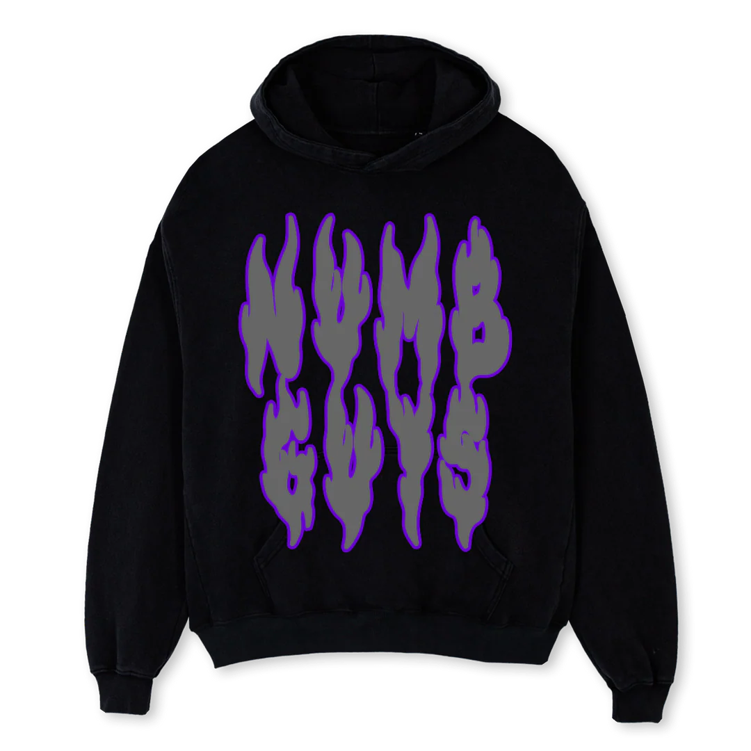 NGPRPLBLZ Black Oversized Hoodie.