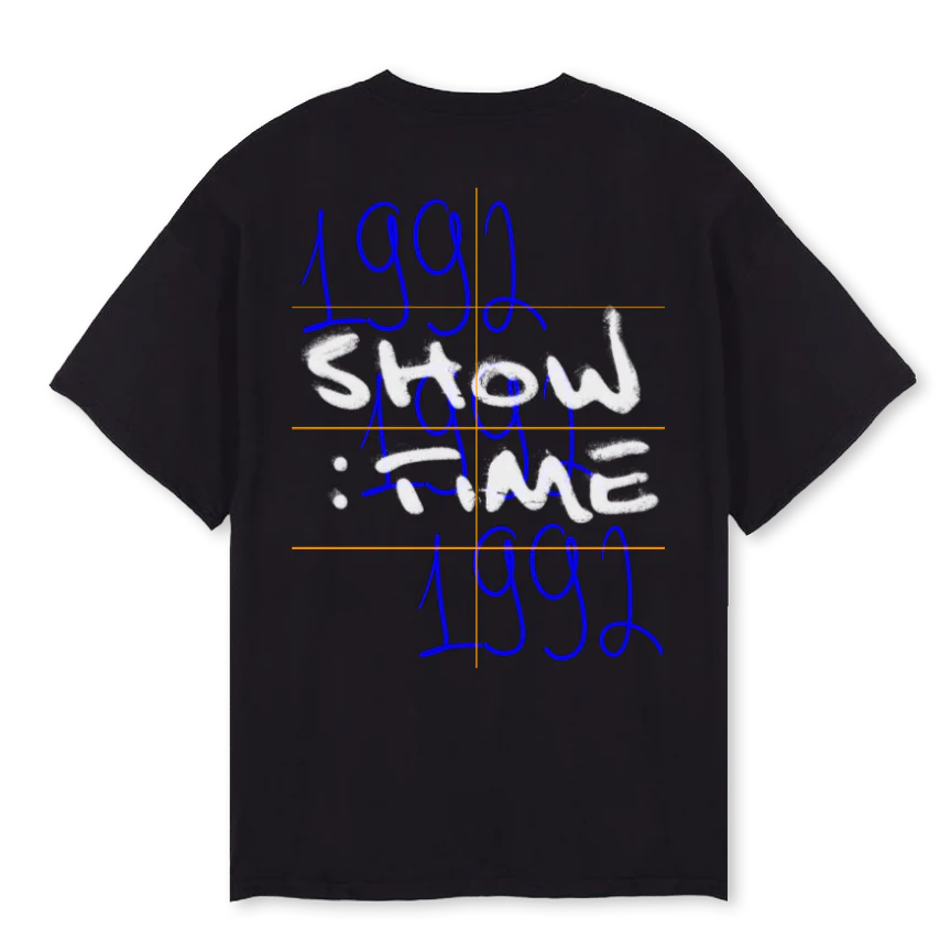 NINETWO Black Oversized Tee. - Image 2