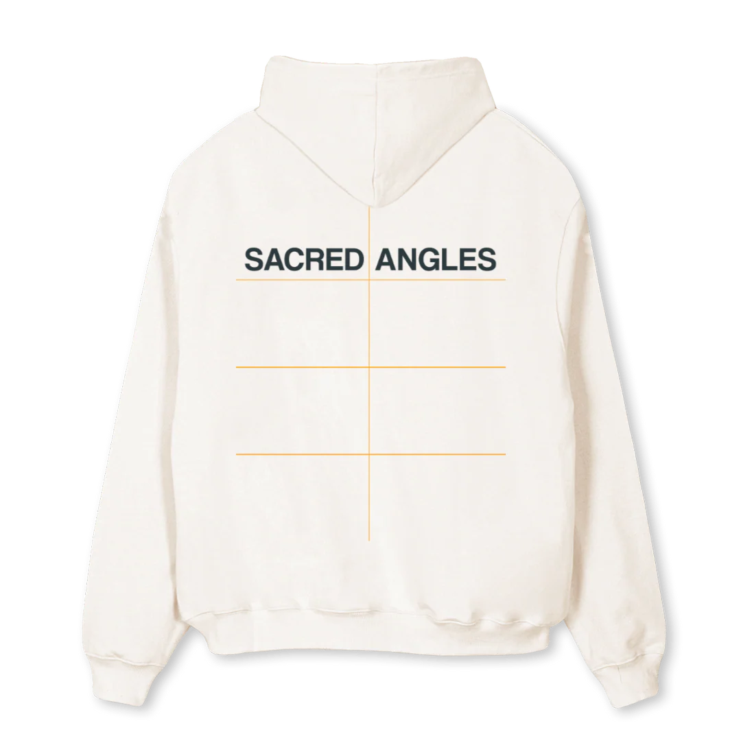 NINETYSEVEN Vintage White Oversized Hoodie. - Image 2