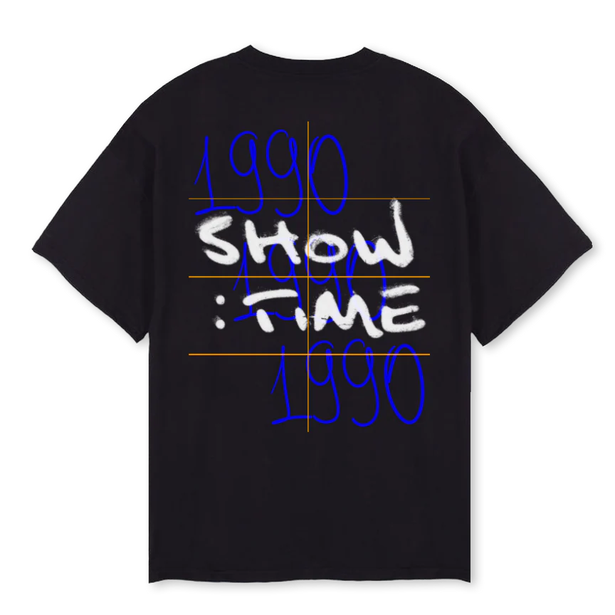 NINEZERO Black Oversized Tee. - Image 2