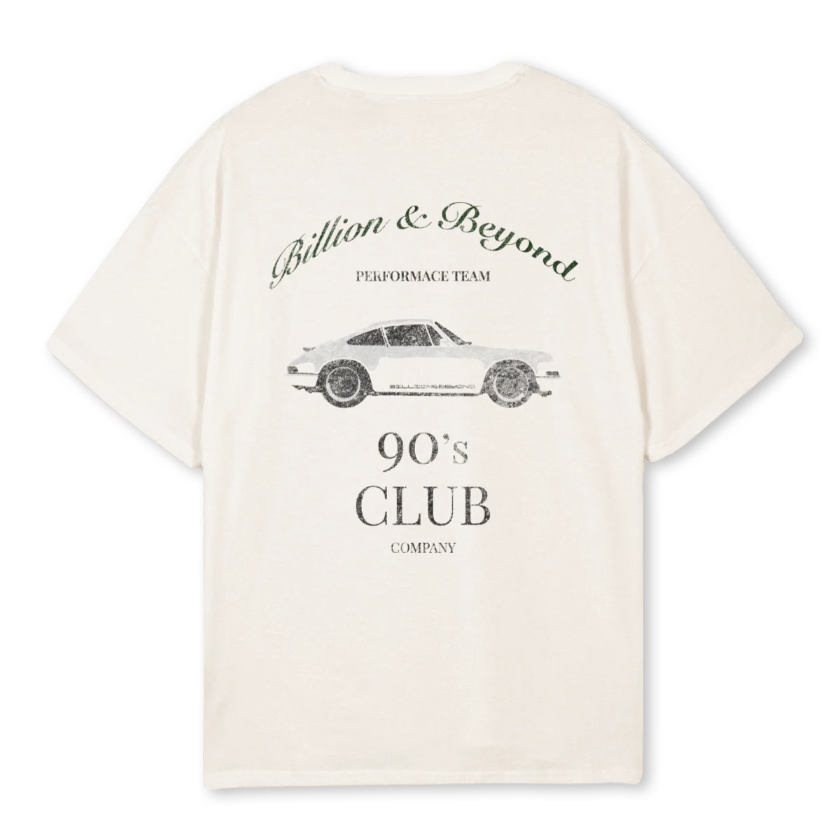 NINTEESTEE Vintage White Oversized Tee. - Image 2