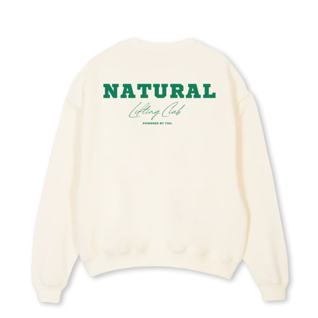 NLC SWEATER CREAM Cream Oversized Crewneck Sweater. - Image 2
