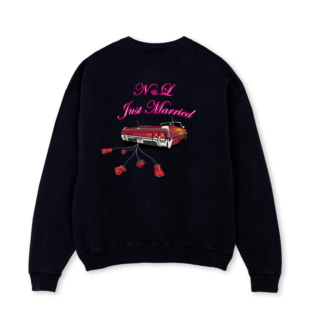 NLCREWBLK Black Oversized Crewneck Sweater. - Image 2