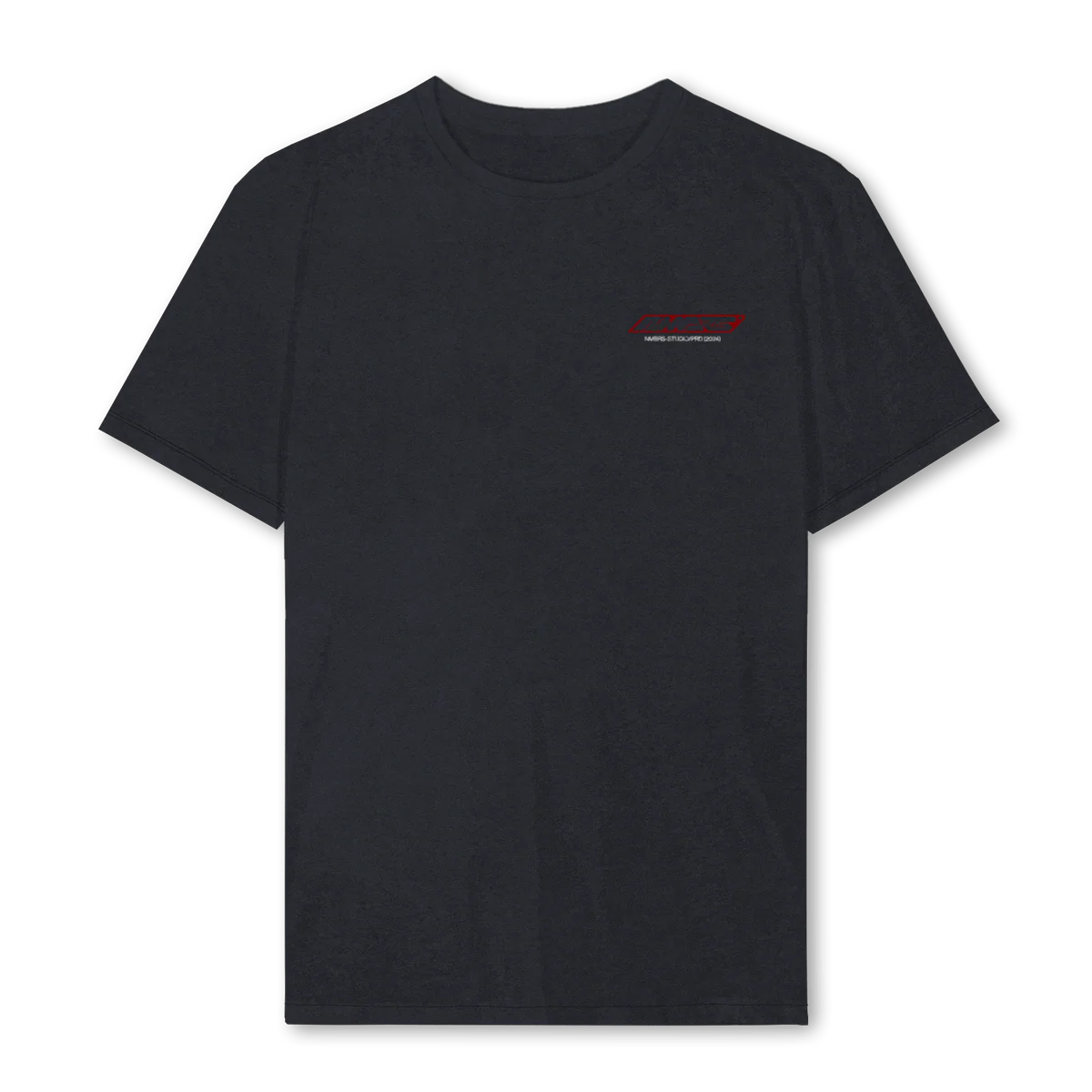 NMBRSREGTERED Vintage Black Regular Tee.