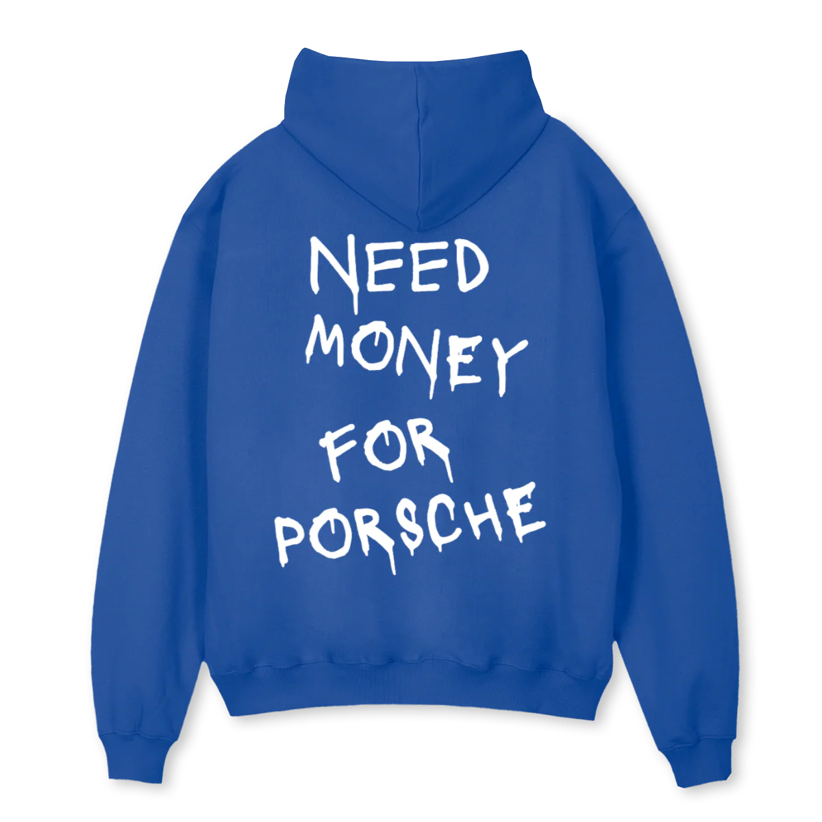 NMFPCOBALTBLUEHOODIE Cobalt Blue Oversized Hoodie. - Image 2