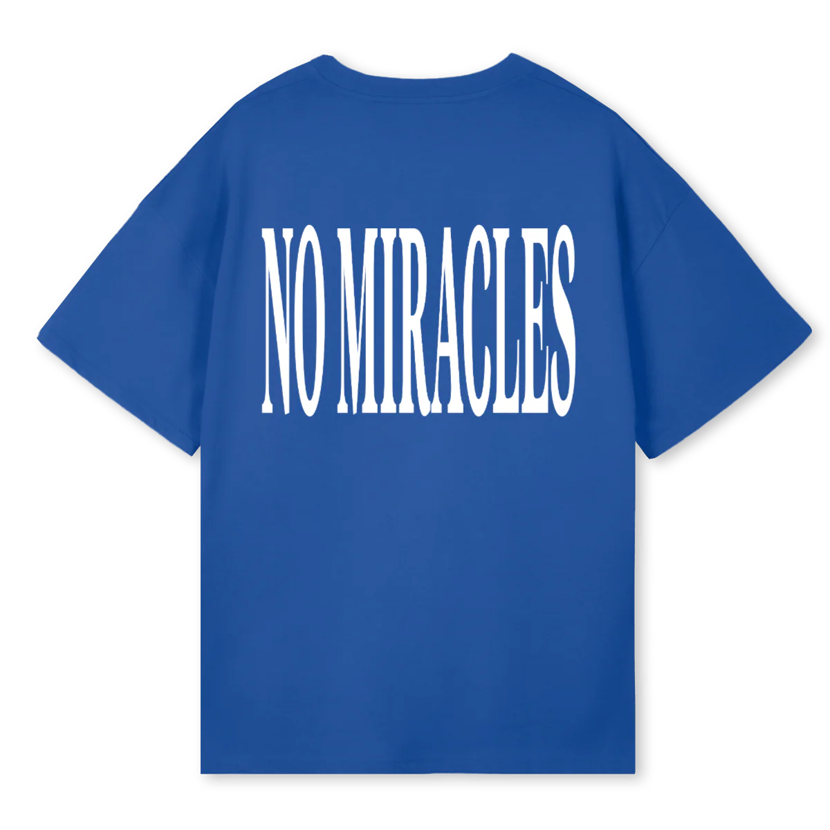 NMTALLBACKBLUE Cobalt Blue Oversized Tee. - Image 2