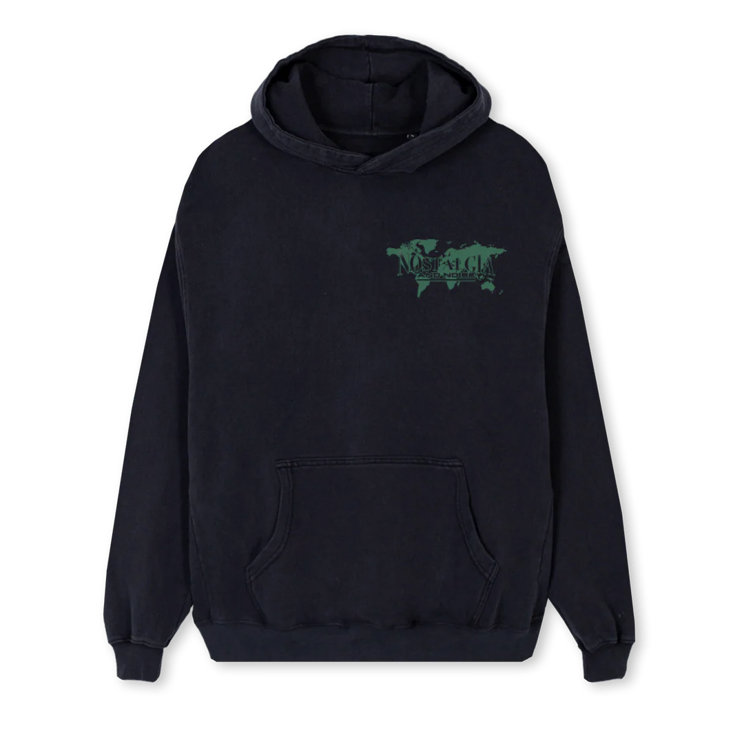NNHOODIE Vintage Black Regular Hoodie.