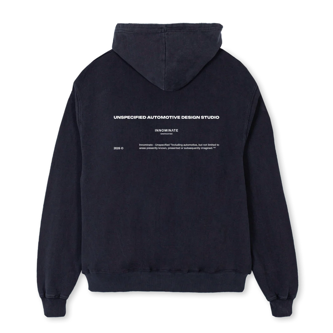 NO BRACKET Vintage Black Oversized Hoodie. - Image 2