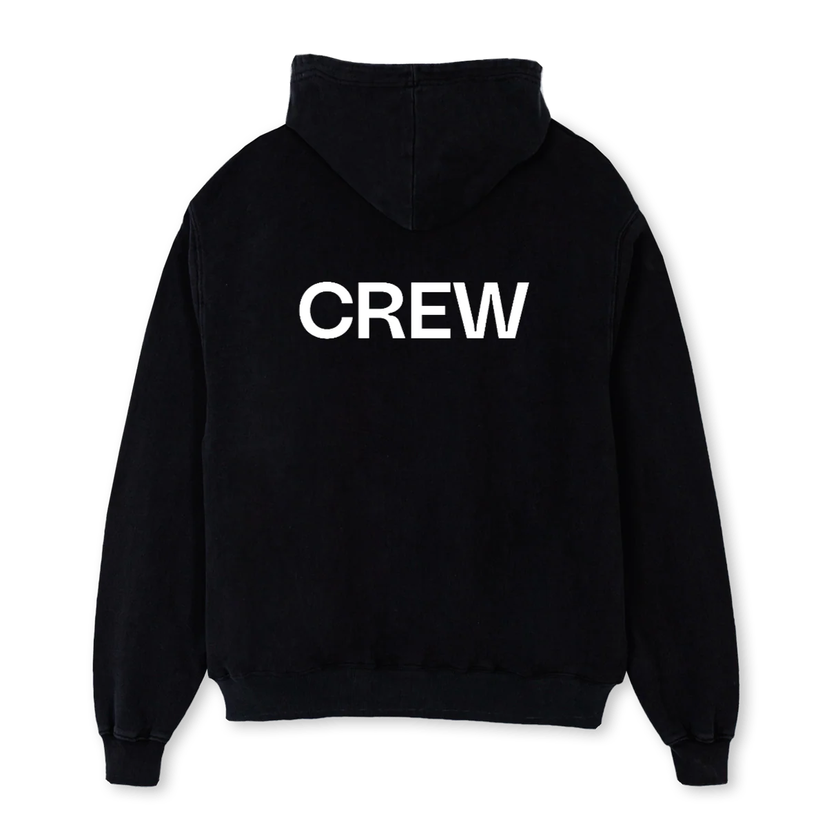 NOISECREW Black Oversized Hoodie. - Image 2