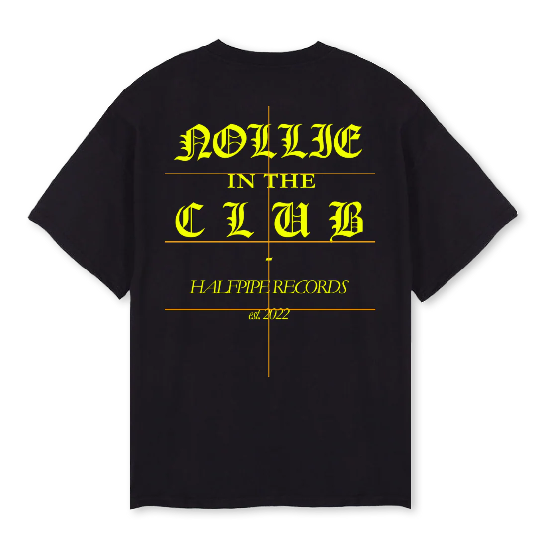 NOLLIEFLUO Black Oversized Tee. - Image 2