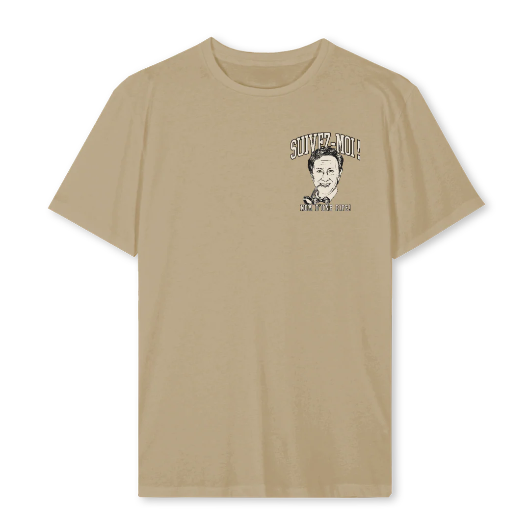 NOM DUNE PIPE Vintage Dune Regular Tee.