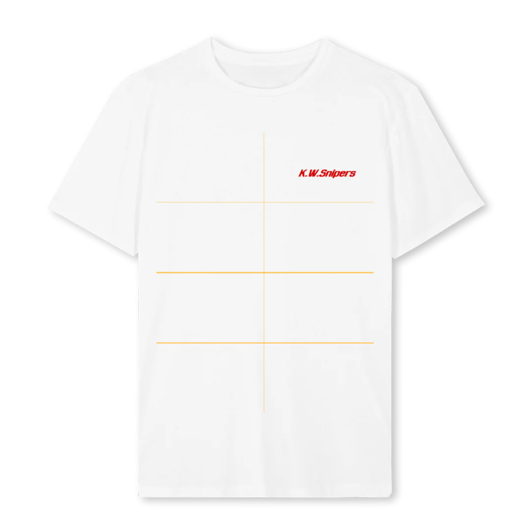 NOTHING MATTERS White Regular Tee.