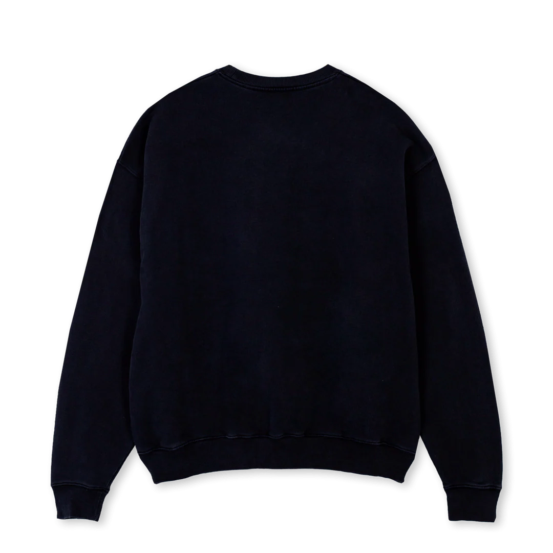 NOTITALY Black Oversized Crewneck Sweater. - Image 2