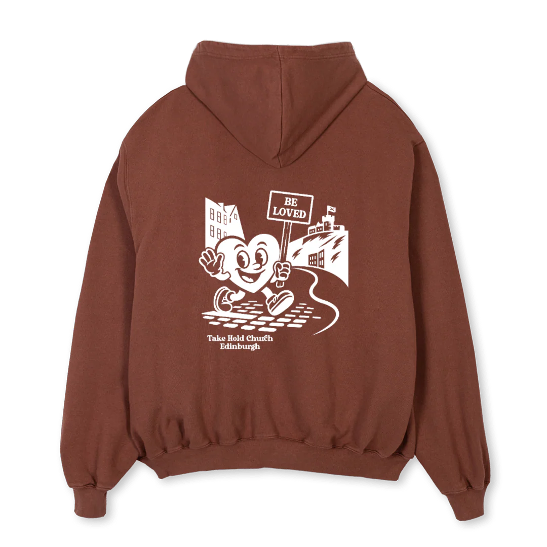 NOTZIPTHC Vintage Brown Oversized Hoodie. - Image 2