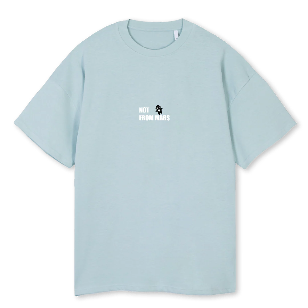 NOVACOLDBLUE Cold Blue Oversized Tee.
