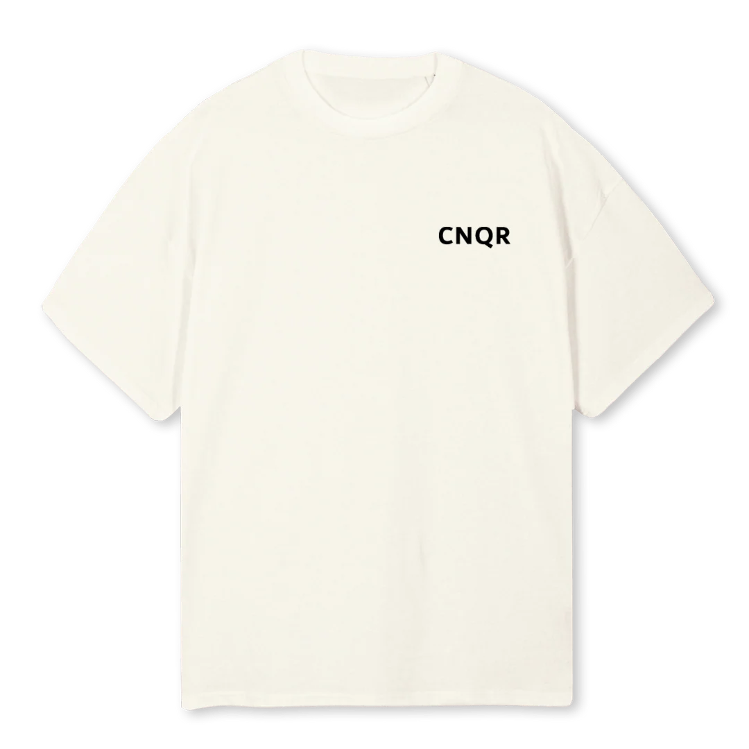 NRFTW  Cream Oversized Tee.
