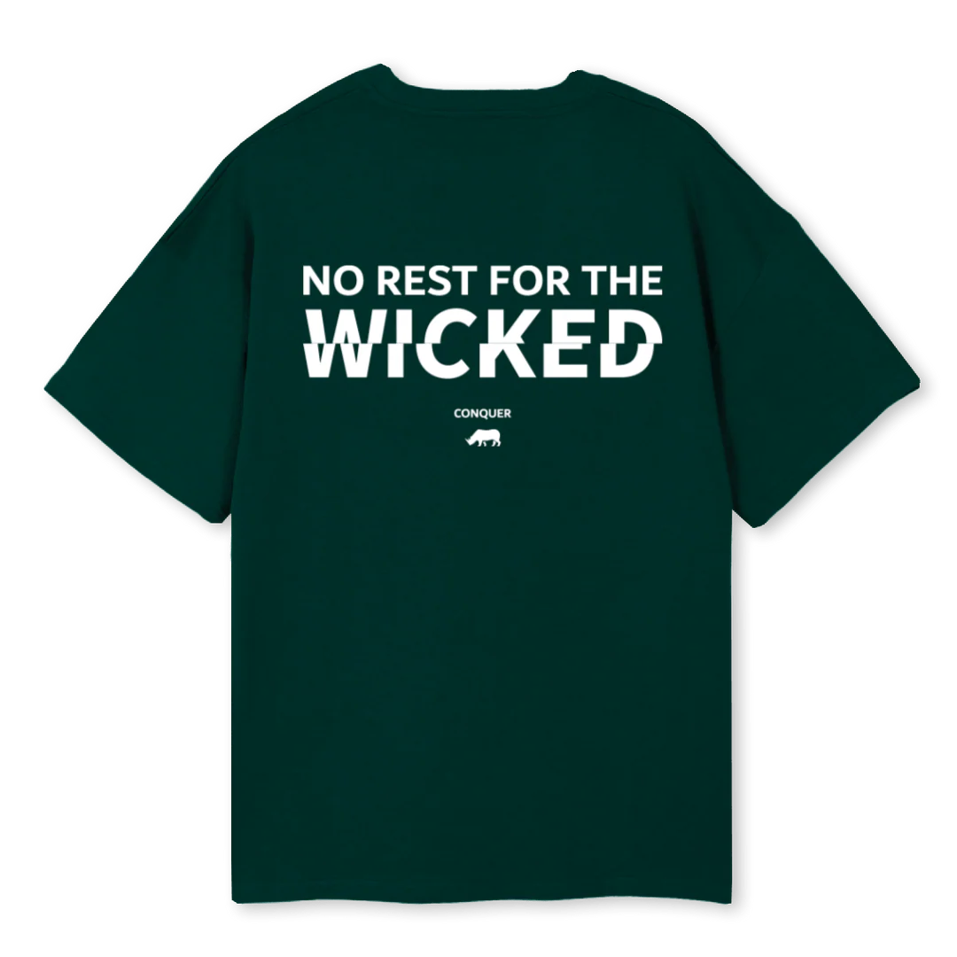 NRFTWSIX Wild Green Oversized Tee. - Image 2