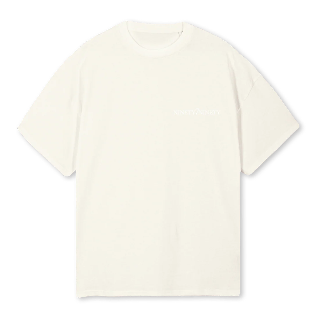 NTYCREM Cream Oversized Tee.