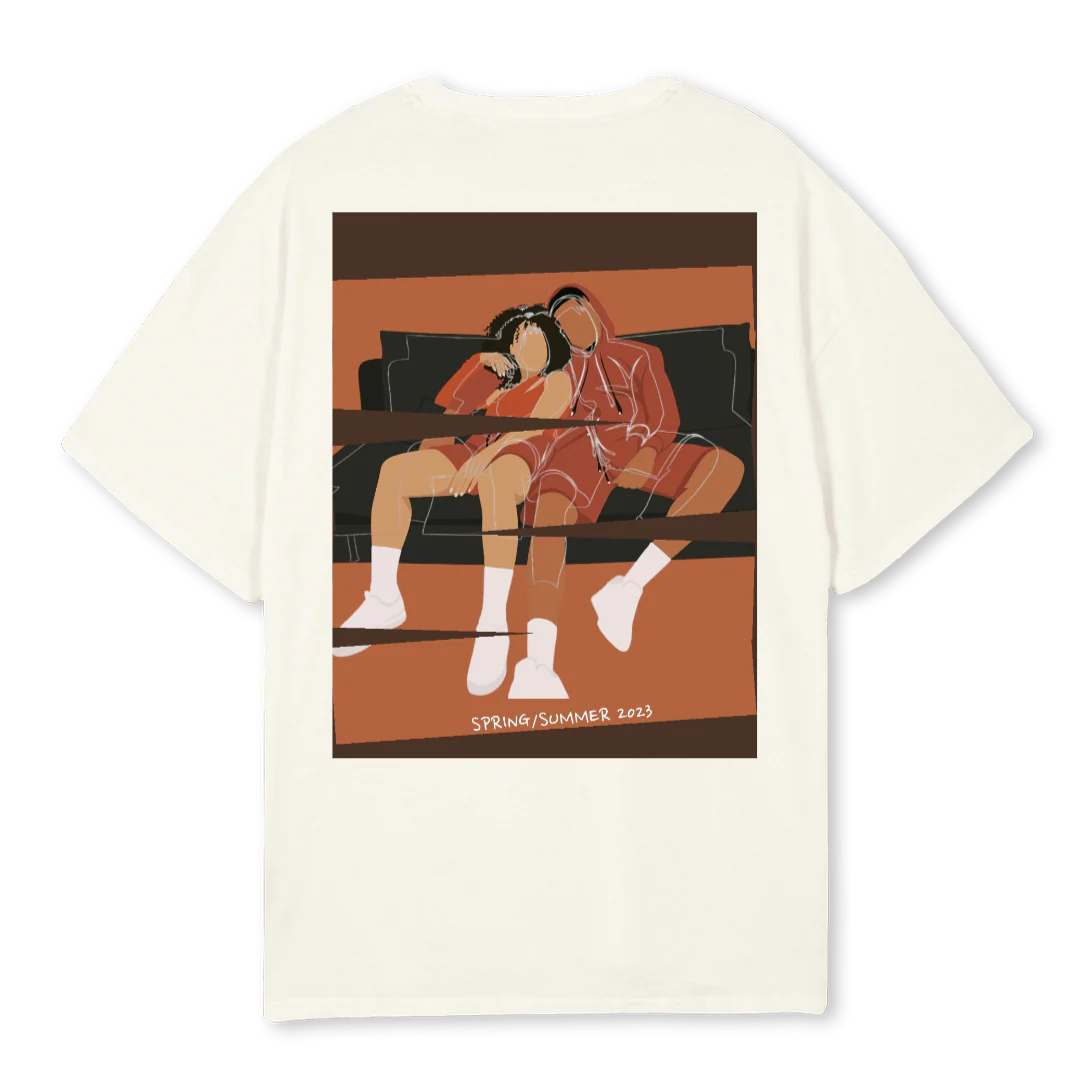 NTYCREM Cream Oversized Tee. - Image 2