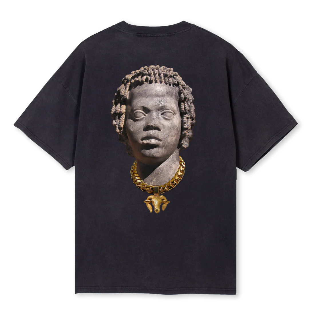 NUBIO Vintage Black Oversized Tee. - Image 2