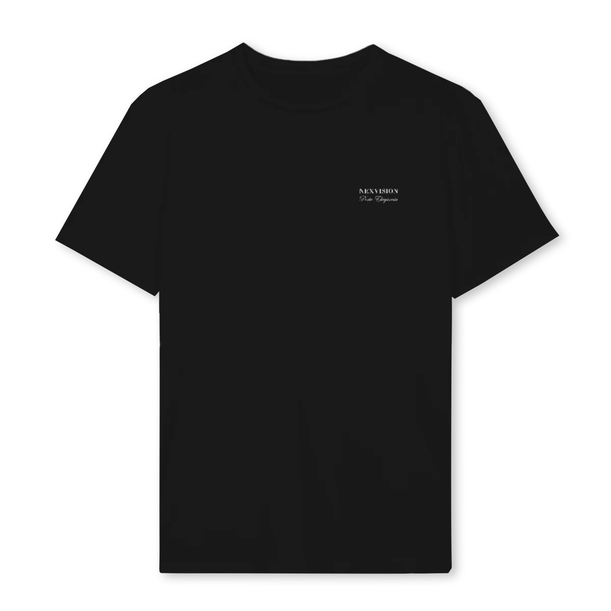 NVSEVENTH Black Regular Tee.