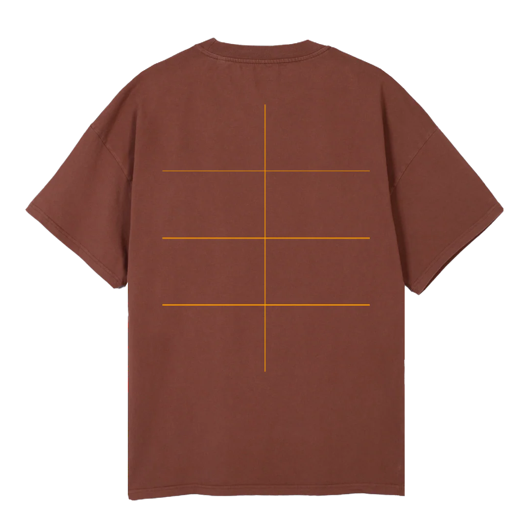 NWBROWN Vintage Brown Oversized Tee. - Image 2