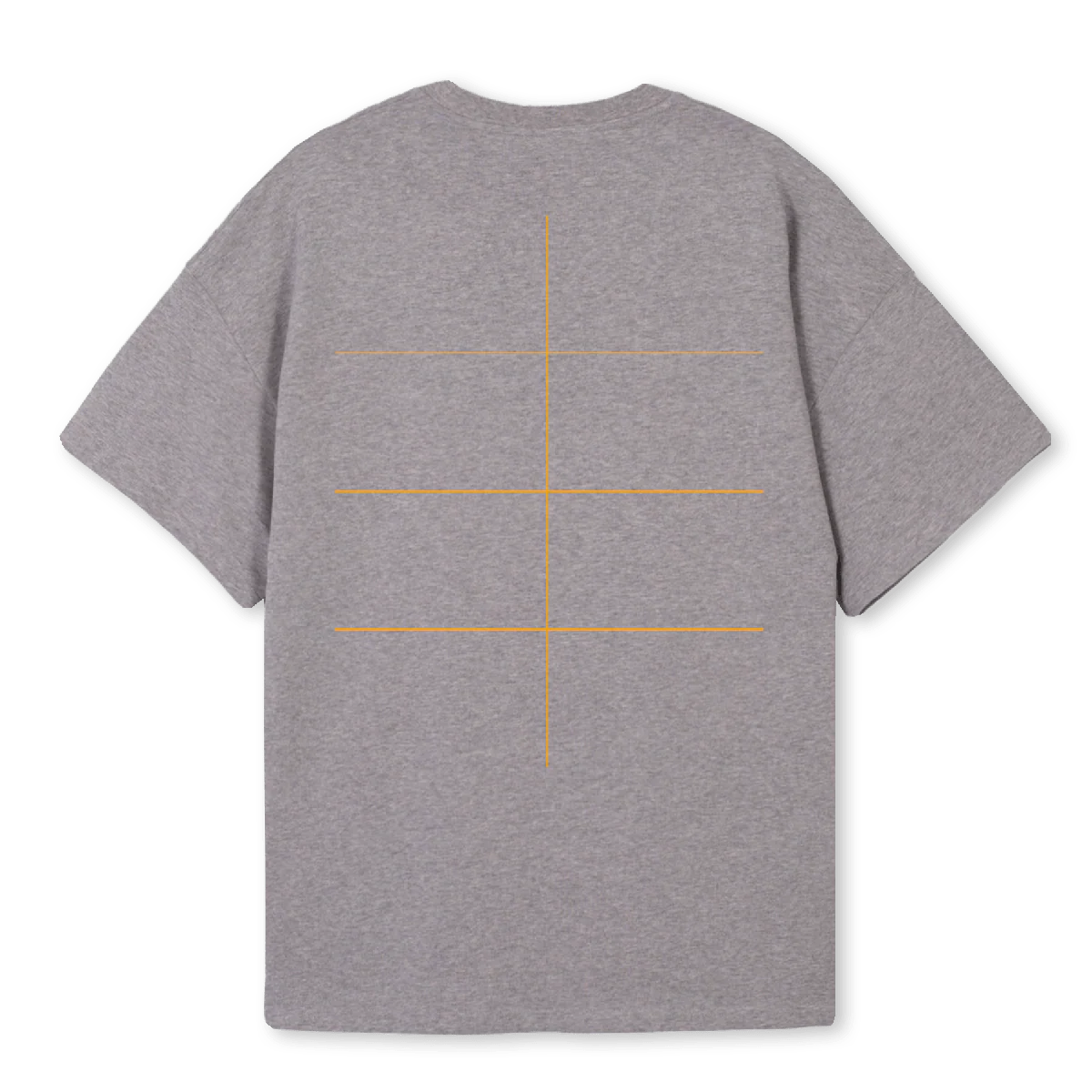 NWGREY Grey Marl Oversized Tee. - Image 2