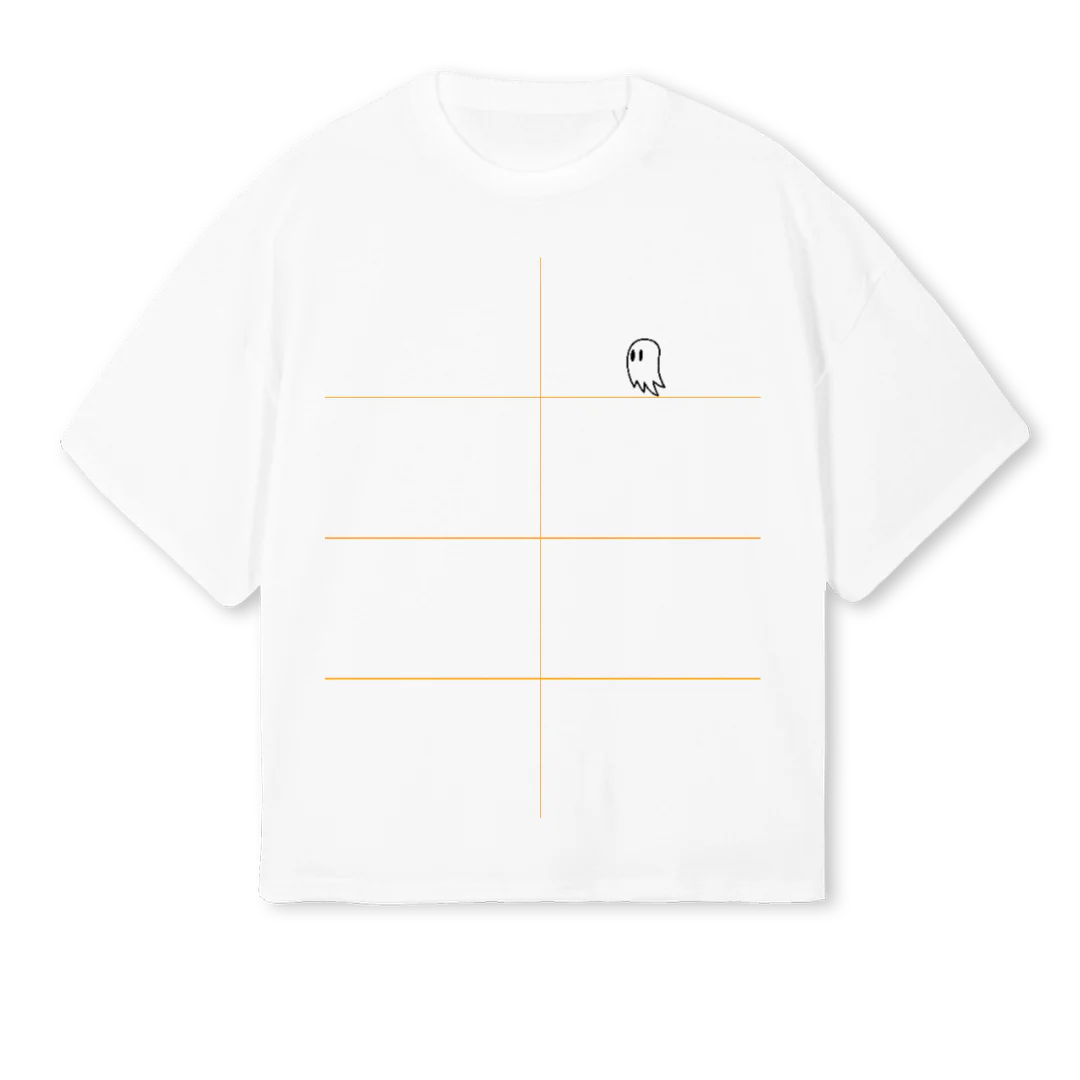 NYCBLACK White Oversized Boxy Tee.
