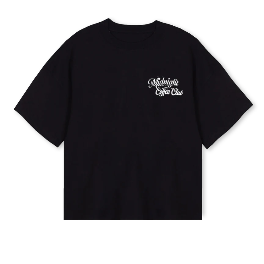 NYCSHIRT Black Oversized Boxy Tee.