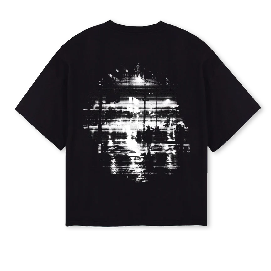 NYCSHIRT Black Oversized Boxy Tee. - Image 2