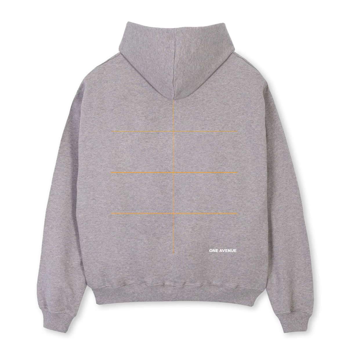 OA Grey Marl Oversized Hoodie. - Image 2
