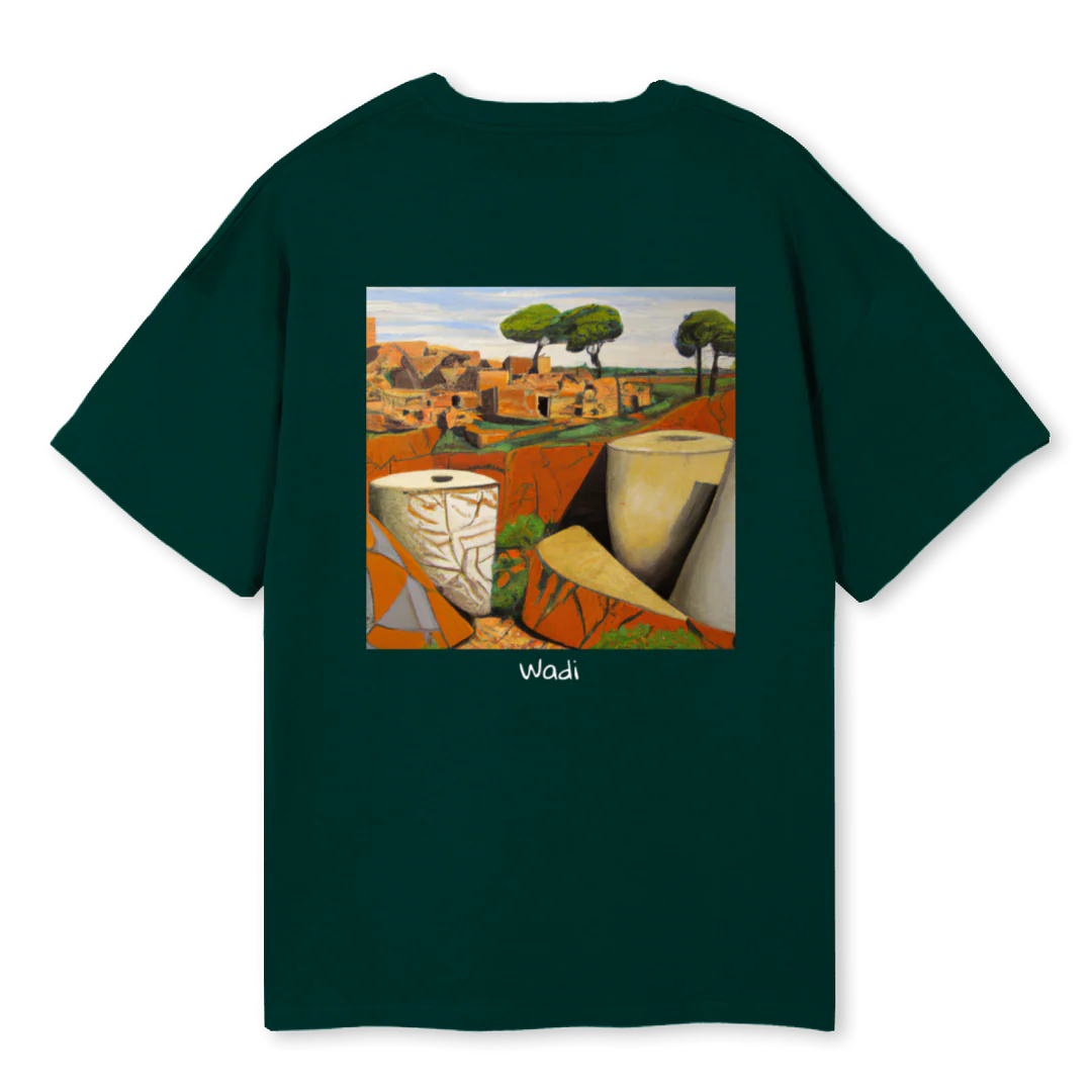 OB Wild Green Oversized Tee. - Image 2