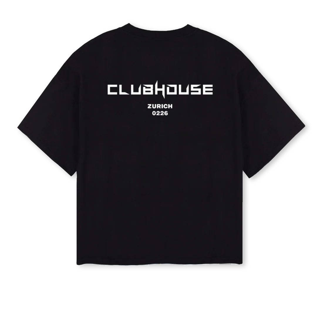 OBTBBP Black Oversized Boxy Tee. - Image 2