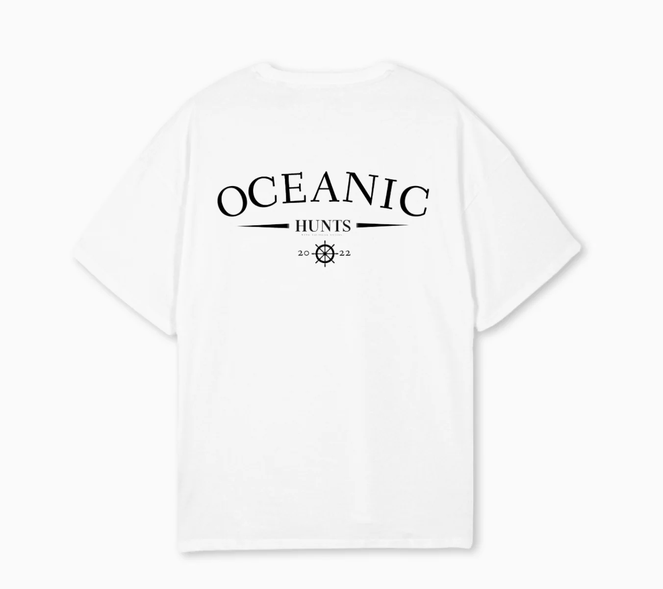 OCEANIC T SHIRT White Oversized Tee. - Image 2