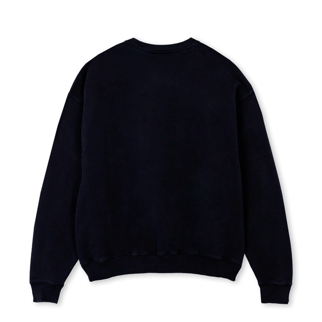 OEFOEF Black Oversized Crewneck Sweater. - Image 2