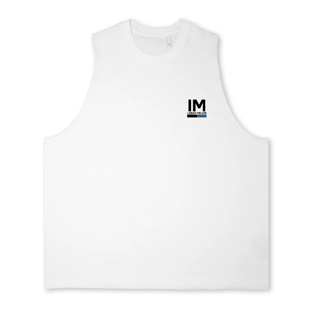 OGRINGO_1 Bright white Oversized Vest.