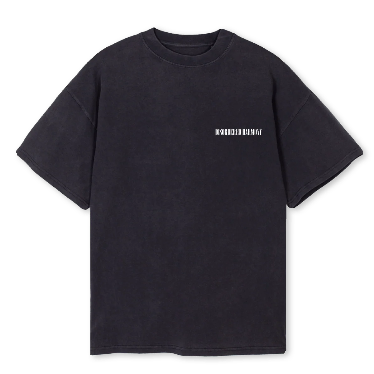 OLD SKOOL Vintage Black Oversized Tee. - Image 2