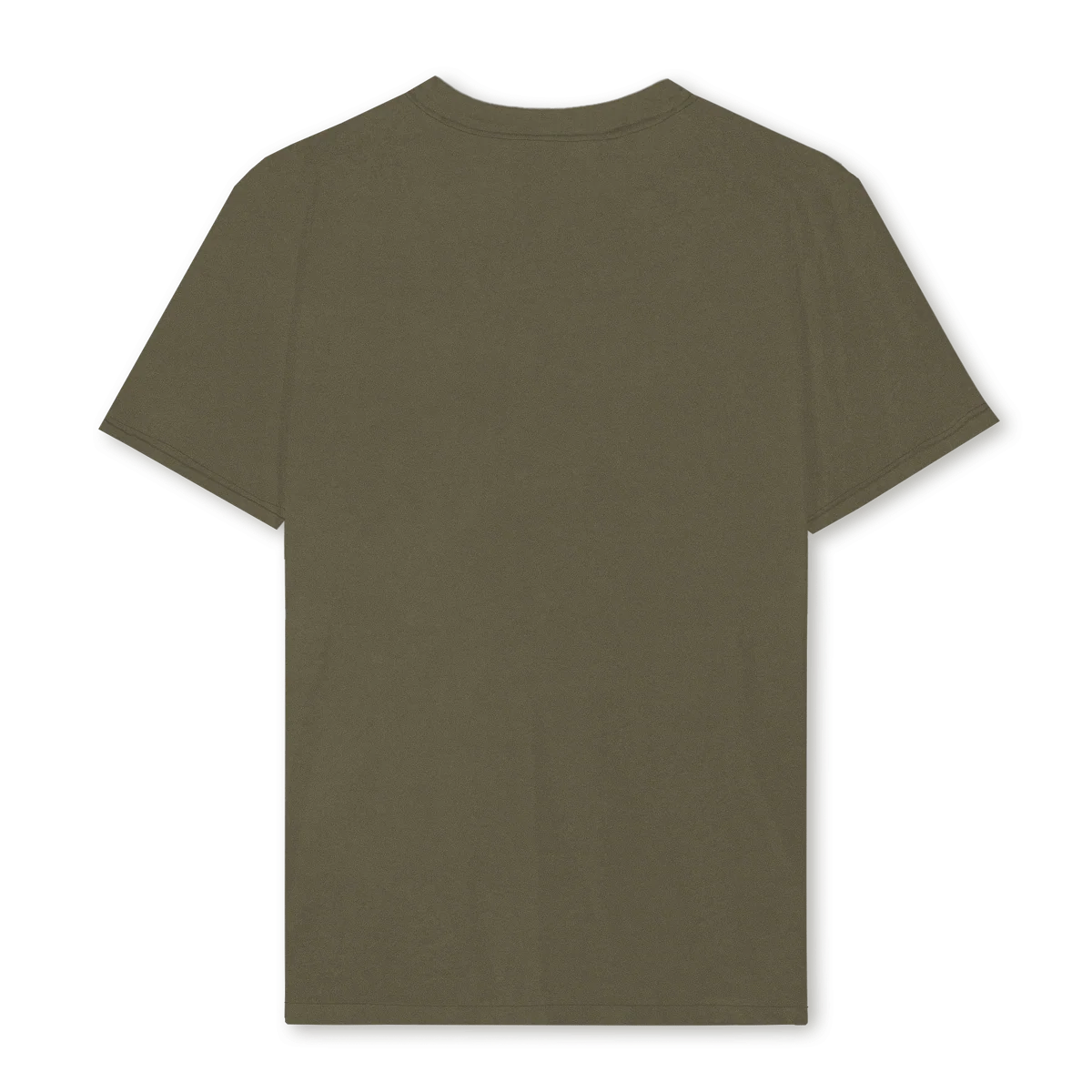 OLIVE FRONT ONLY Vintage Olive Regular Tee. - Image 2