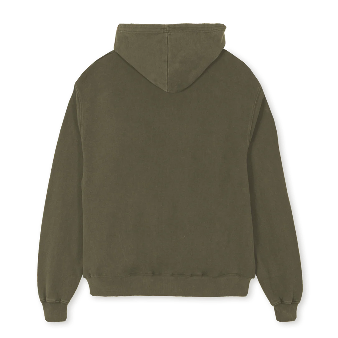 OLIVE Vintage Olive Oversized Hoodie. - Image 2